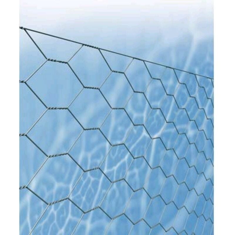 foto del prodotto rete tripla torsione zincata 51 4 stars m n 51 4 n 3 mm 0,8 l.mt 50 h.cm 50