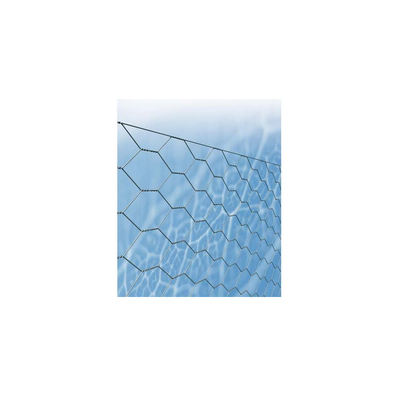 foto del prodotto rete tripla torsione zincata 51 4 stars m no 51 4 no 3 mm 0,8 rt. mt 50 altezza cm 50 1 pz