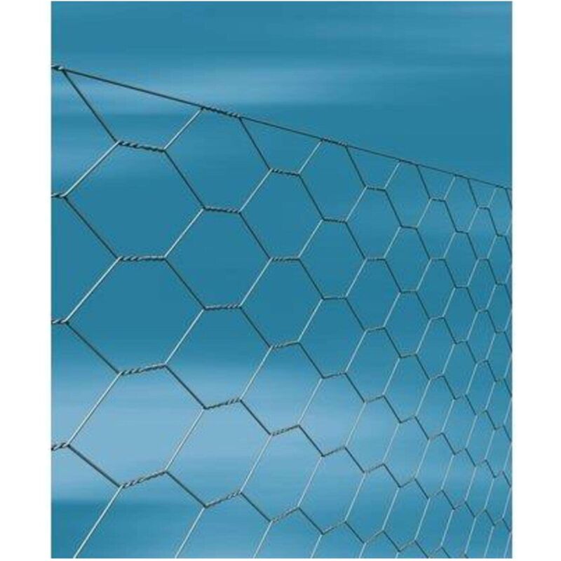 foto del prodotto rete tripla zincata 16 2 margherita cavatorta m n 16 2 n 2 mm 0,6 l.mt 50 h.cm 100 1 pezzo