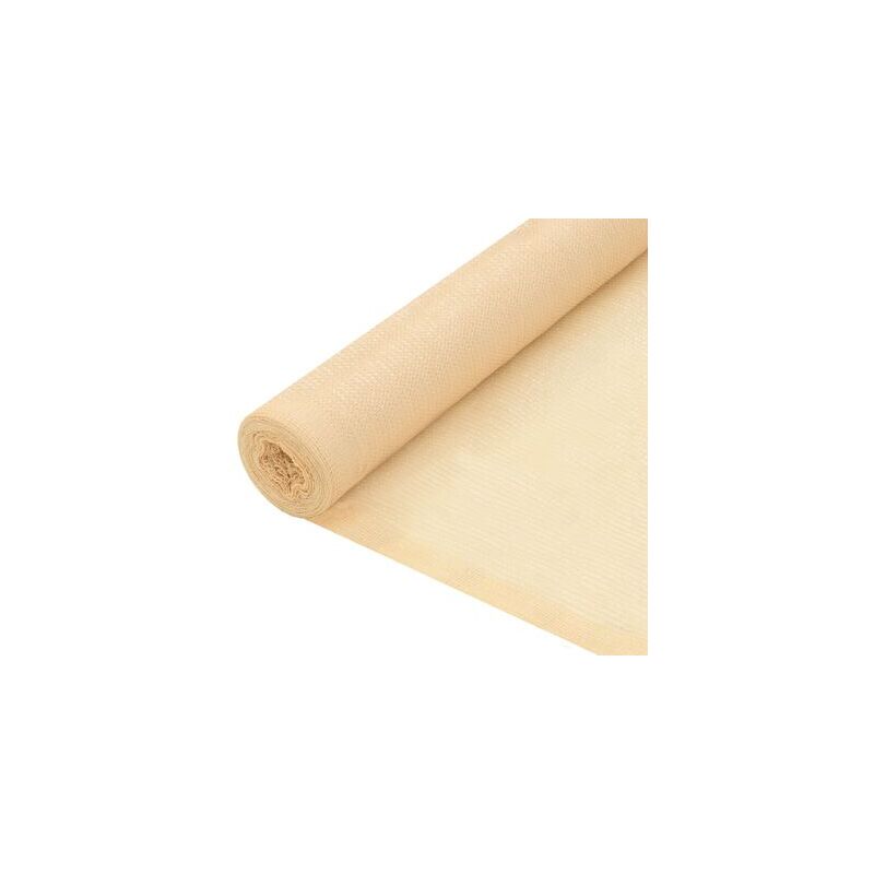 foto del prodotto rete vela ombreggiante privacy beige in rotolo capri rotolo 50 mt. altezza 200 cm.