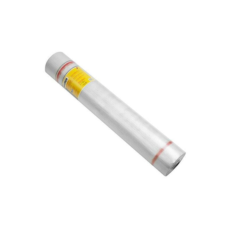foto del prodotto rete x cappotto bianca 5x5mm h100cm 50mt maurer 145gr mq etag004