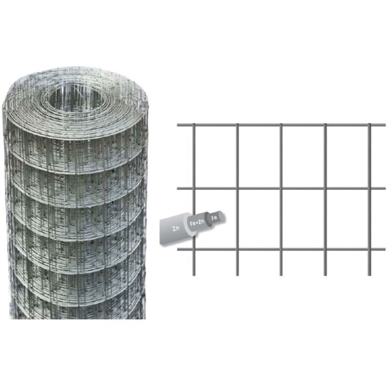 foto del prodotto rete zincata eco first 50x75 h.200 f.1,6 25 m