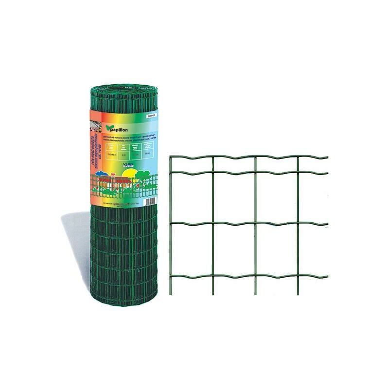foto del prodotto rete zincata elettrosaldata per recinzione mt 1,04x25 con rivestimento pvc