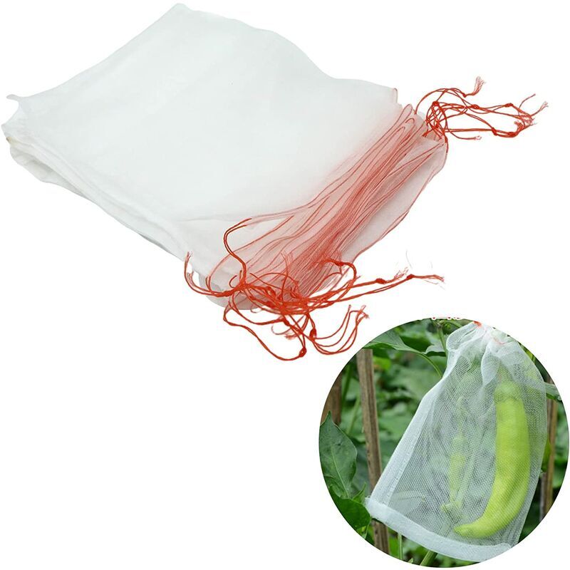 foto del prodotto reti da giardino per la protezione delle piante sacchi di protezione per l uva, reti per ortaggi, giardino, maglia fine, reti di protezione per