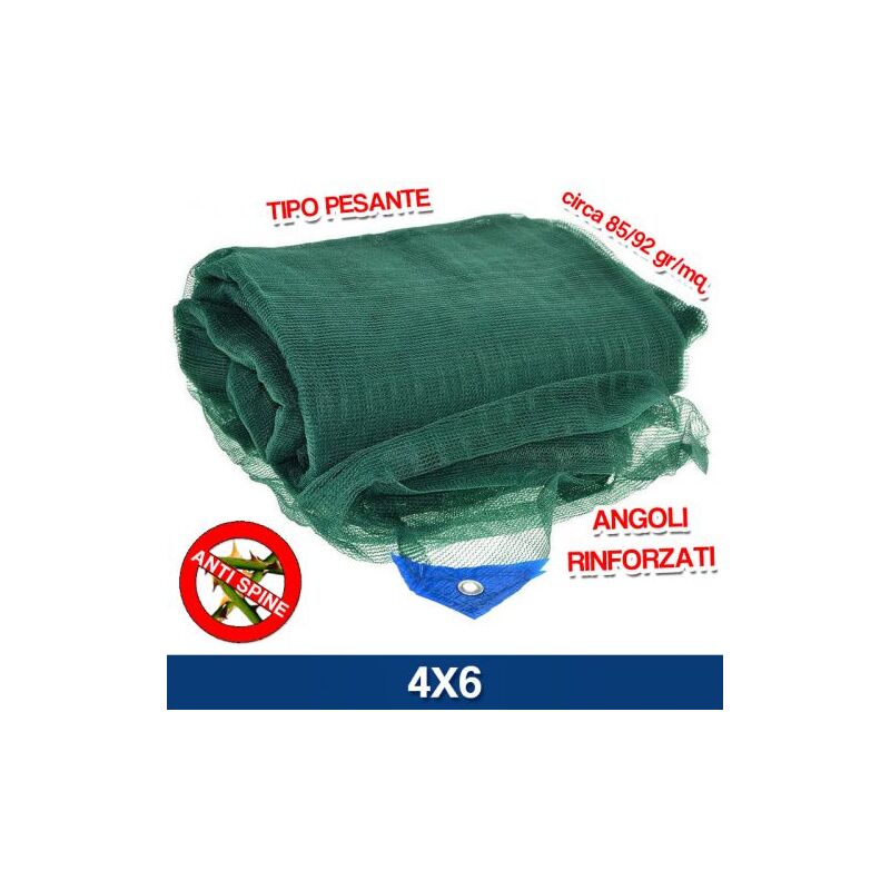 foto del prodotto reti rete panni per raccolta olive 4x6 mt. intera giardinaggio