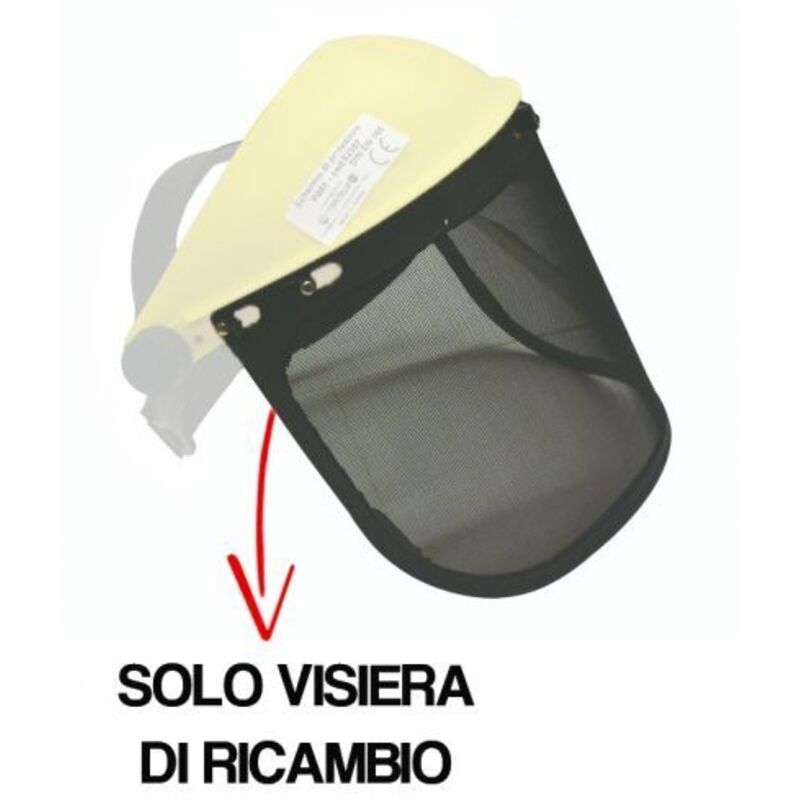 foto del prodotto retina rete ricambio visiera maschera protettiva per decespugliatore 20939 