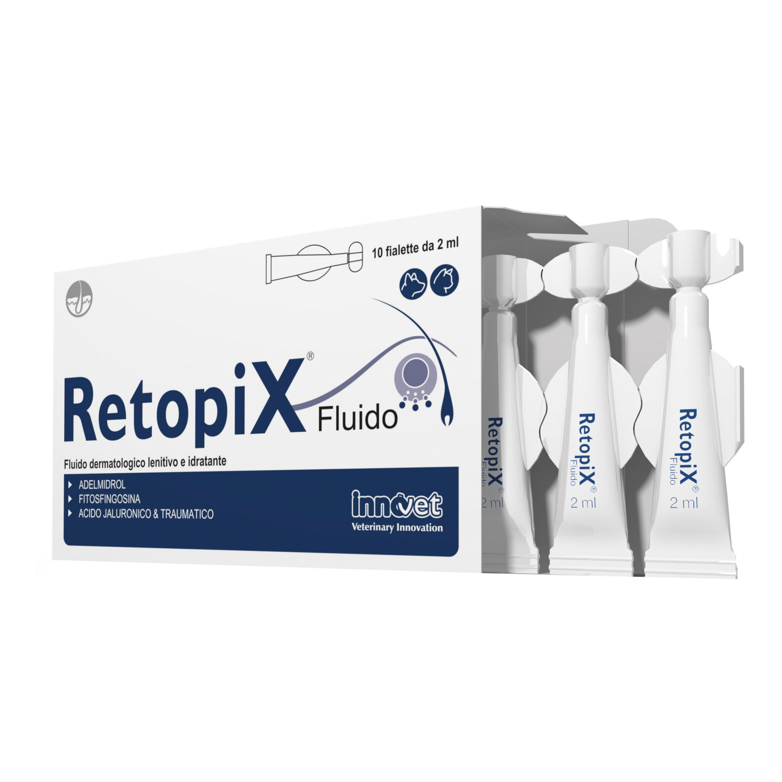 foto del prodotto retopix fluido 10 fiale da 2 ml