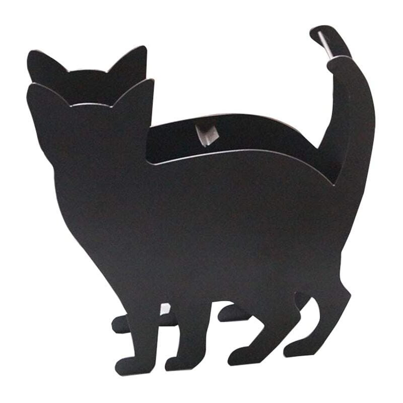 foto del prodotto retro cat shape iron mosquito repellent coil holder for home or office black holder 