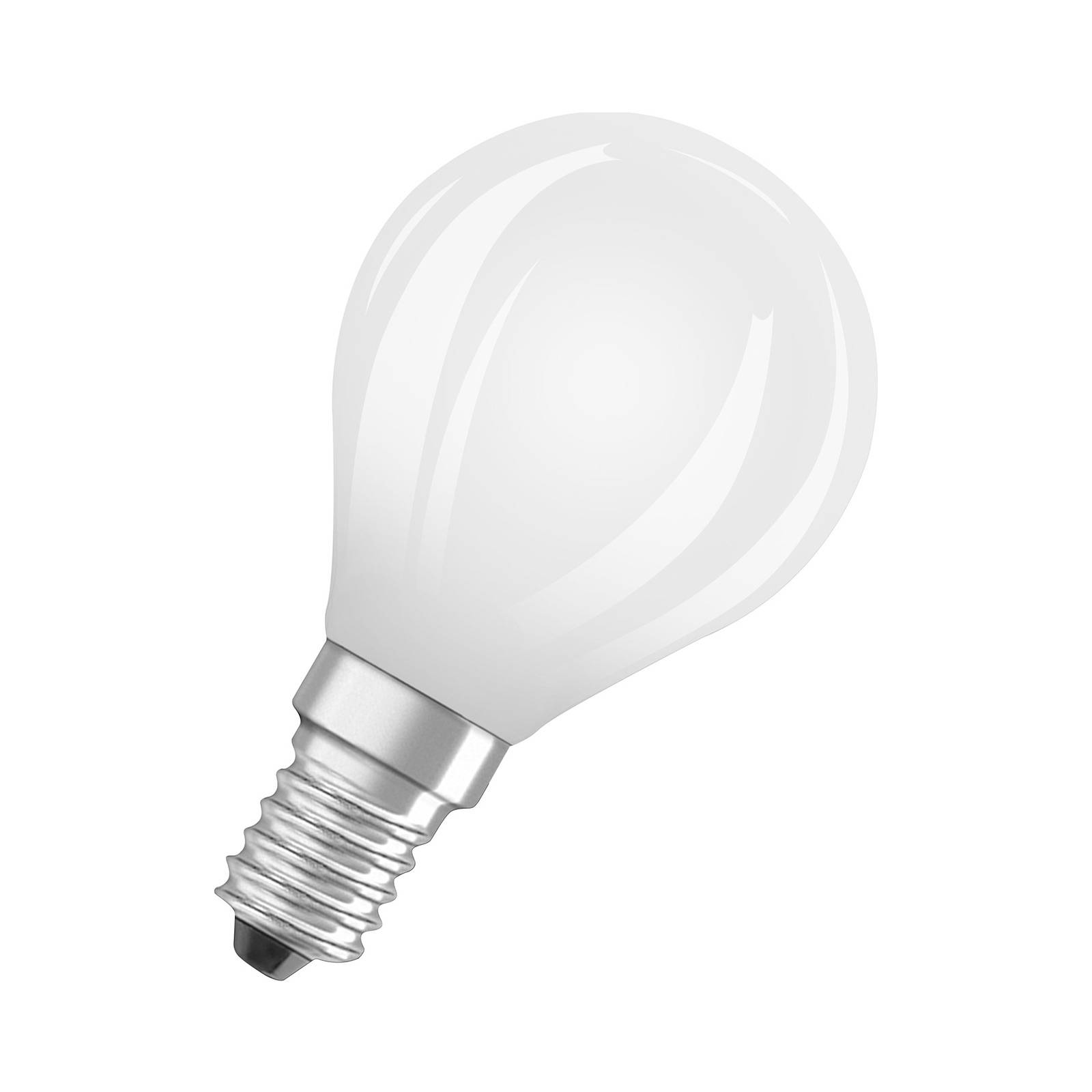 foto del prodotto retrofit classic p dim lampadina led, attacco e14, bianca calda, 2700 k, 7.50 w, equivalenti a 60 w, led star classic p, opaco, taglia unica osram