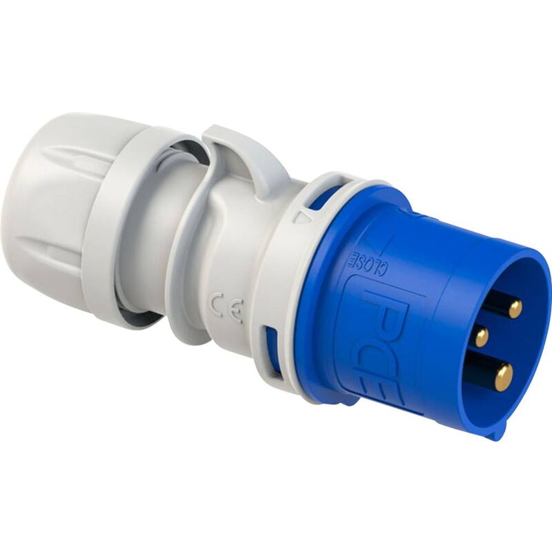 foto del prodotto rev 0512525555 connettore maschio cee cara 16 a 3 poli 250 v 1 pz.