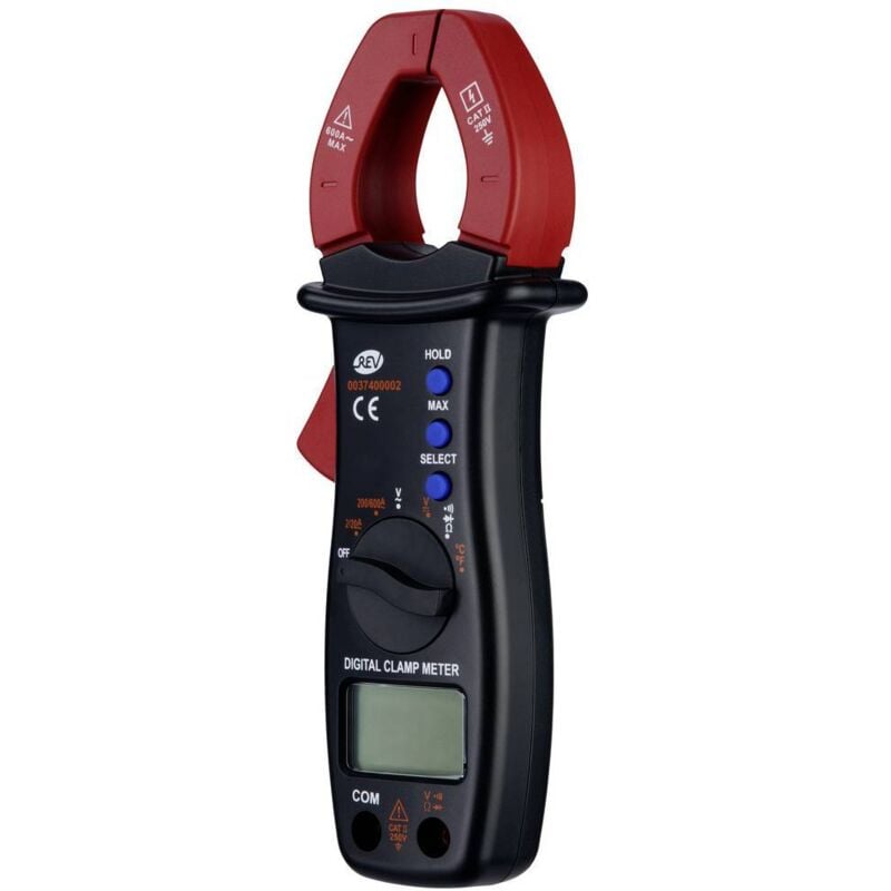 foto del prodotto rev digital pinza amperometrica digitale cat ii 250 v display counts 1999