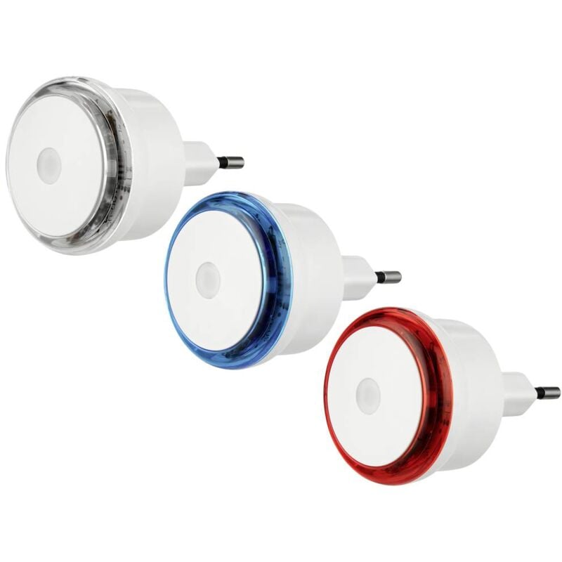 foto del prodotto rev nachtlicht led set m.d.0,8w ws 0029340002 lampada notturna rotondo led monocolore bianco