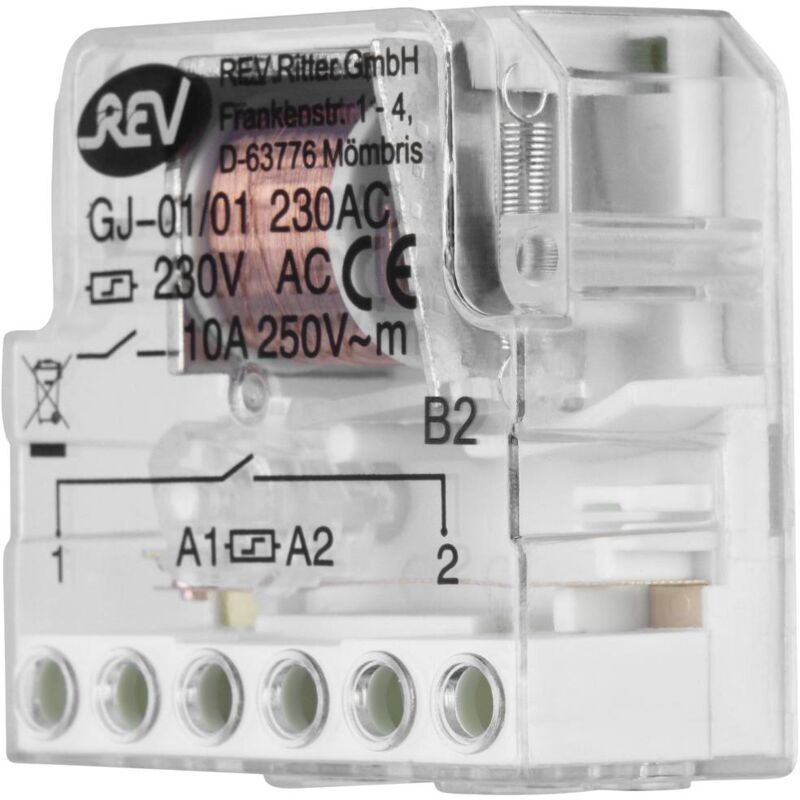 foto del prodotto rev rel a impulso incasso stromsto schalter einbau 10a 230 v 10 a 2300 w 1 pz.