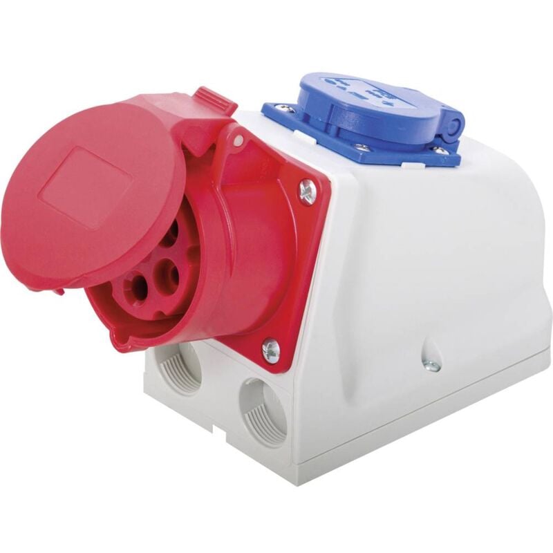 foto del prodotto rev ritter rev 0510603777 presa da parete cee 16 a 5 poli 400 v, 230 v 1 pz.