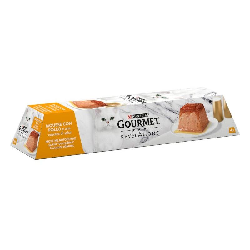 foto del prodotto revelations 4 x 57gr mousse con pollo gourmet