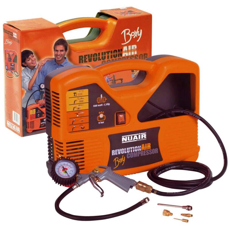foto del prodotto revolutionair compressore, 230 v, arancione, boxy