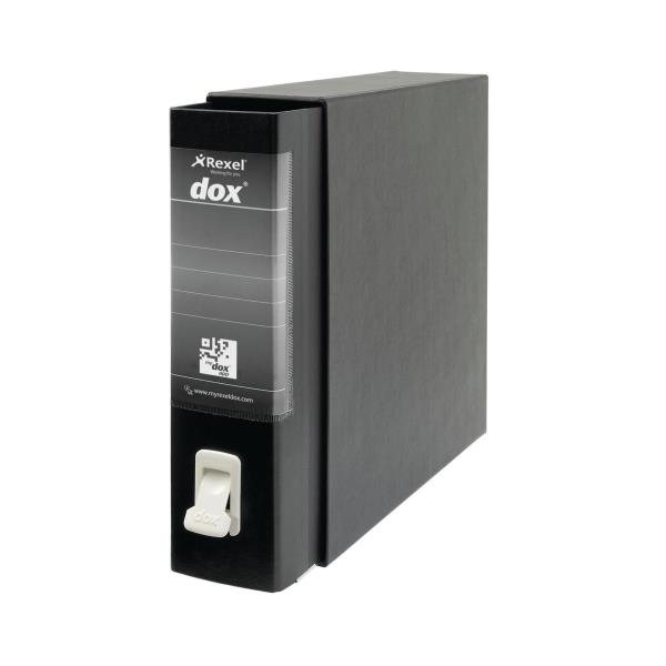 foto del prodotto rexel dox 2 registartore a leva formato a4 nero