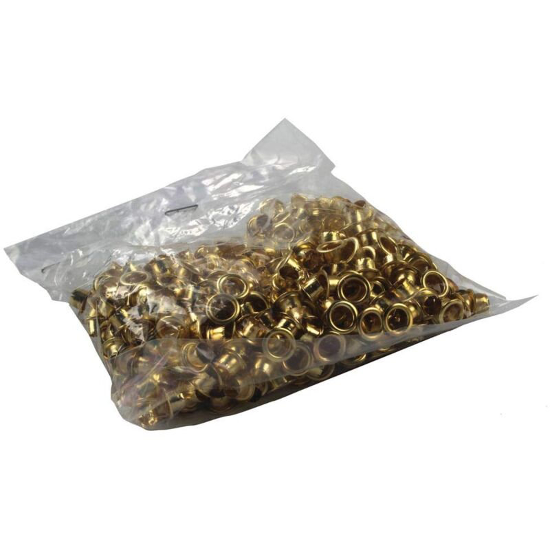 foto del prodotto rexel occhielli lunghezza 3.2mm 500pz ottone 20320050
