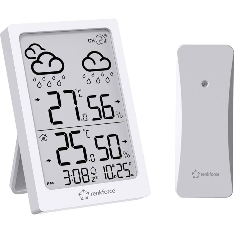 foto del prodotto rf 6416472 rf 6416472 stazione meteo digitale senza fili numero di sensori max. 1 pz. renkforce