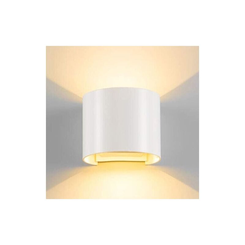 foto del prodotto rg applique led cob lampada parete 20w ovale bianco luce calda interno esterno 19