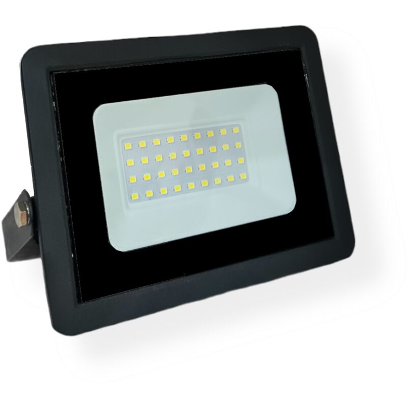 foto del prodotto rg faro faretto led smd da esterno ip65 30w 6000k bianco freddo slim