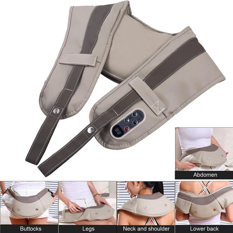 foto del prodotto rg massaggiatore shiatsu cervicale collo gambe glutei schiena termico riscldante