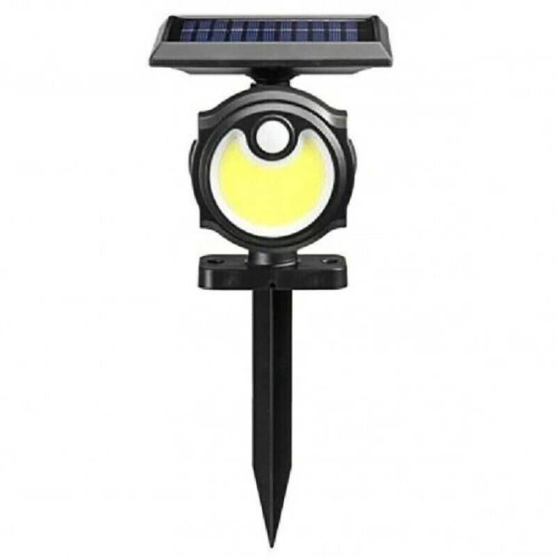 foto del prodotto rg picchetto giardino ene ia solare 56 cob led luce fredda sensore movimento b0391