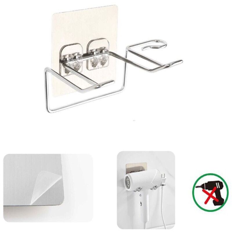 foto del prodotto rg porta rotolo carta igienica wc toilette supporto casa ufficio adesivo 03494