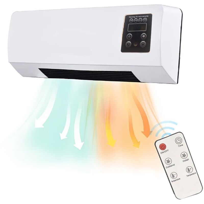 foto del prodotto rg termoventilatore riscaldatore rinfrescatore portatile da parete ventilatore