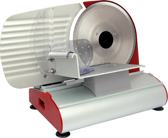 foto del prodotto rgv affettatrice mary 220 elettrico 220w alluminio grigio, rosso