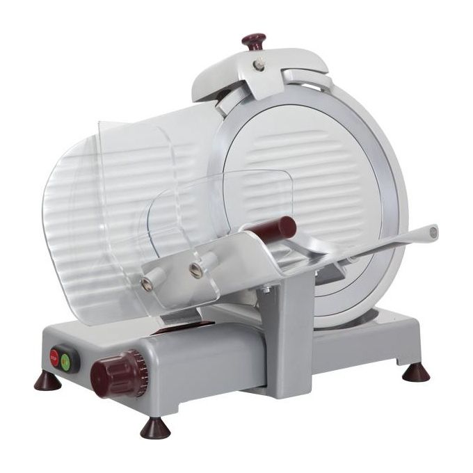foto del prodotto rgv luxury italia 300 es affettatrice elettrice grigio alluminio 180w