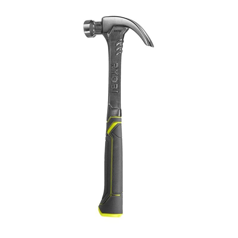 foto del prodotto rhhscc560 martello in acciaio con artiglio curvo 560gr ryobi