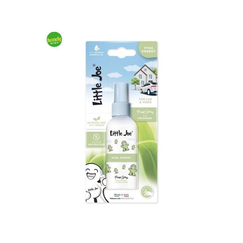 foto del prodotto rhutten deodorante per auto little joe pump spray vital energy