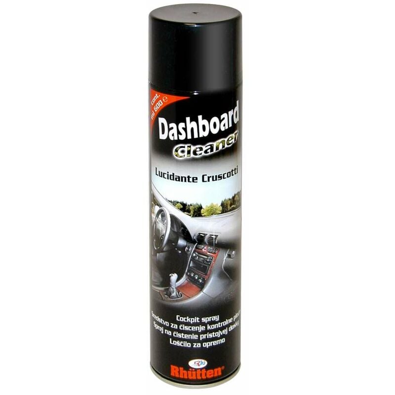 foto del prodotto rhutten detergente cruscotti spray 600 ml effetto lucido