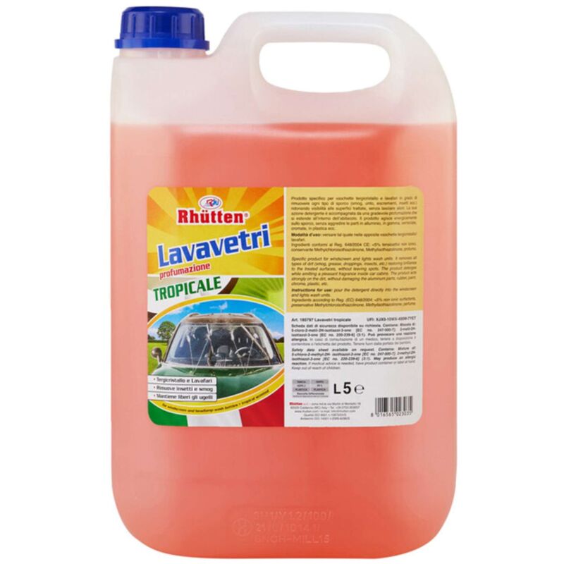 foto del prodotto rhutten lavavetri estivo tropical 5 l 4 pezzi