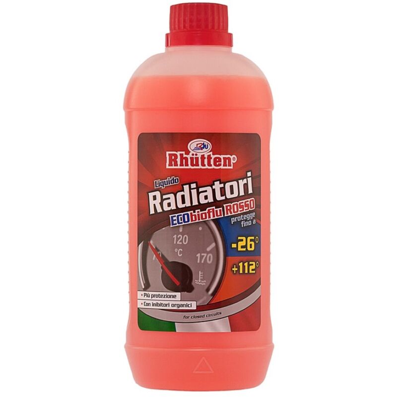 foto del prodotto rhutten liquido radiatori ng rosso 26 c 1 litro