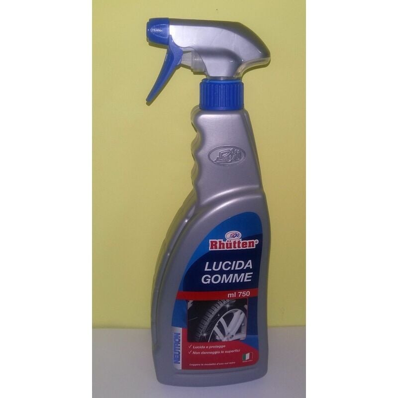 foto del prodotto rhutten lucida gomme 750 ml spray per ruote e pneumatici auto