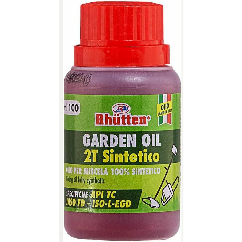 foto del prodotto rhutten olio garden 2t ssin ml. 100