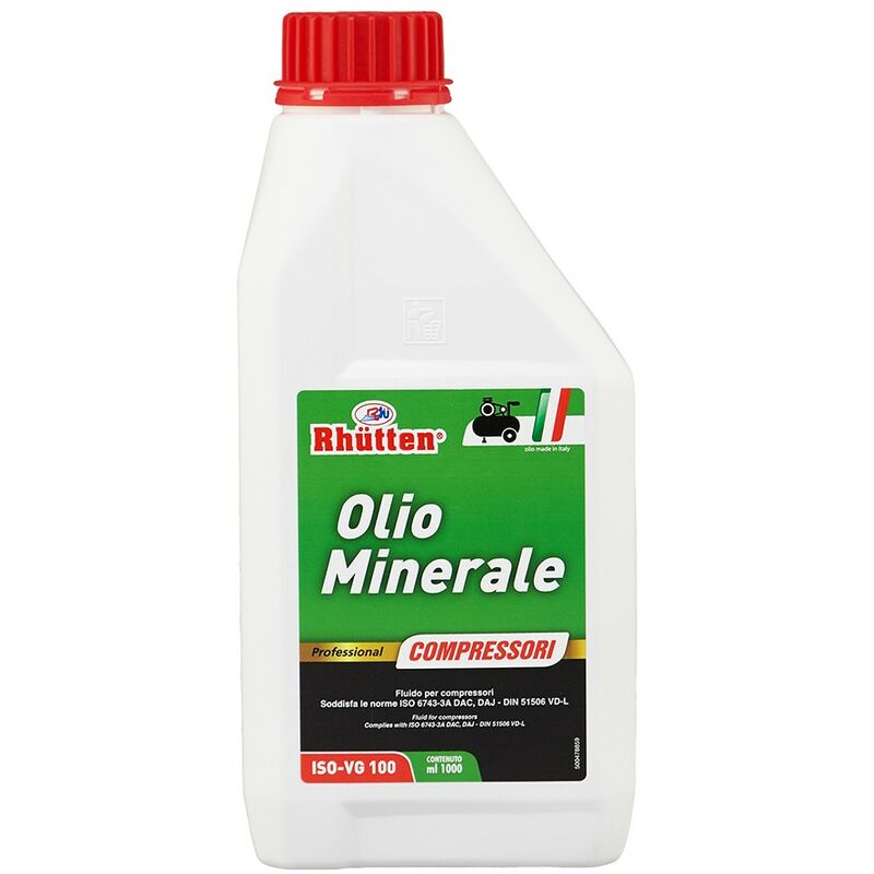 foto del prodotto rhutten olio minerale, per compressori, conf. 1 lt