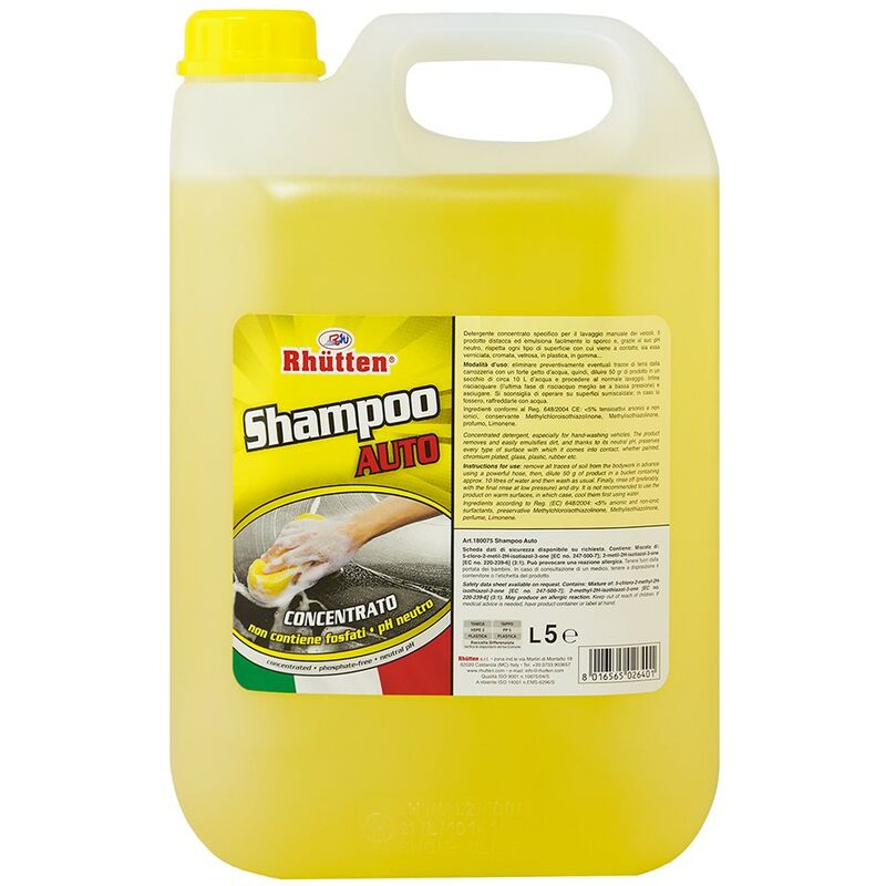 foto del prodotto rhutten shampoo auto autolucidante 1 5 lt size 1 lt