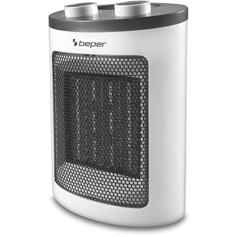 foto del prodotto ri.080 termoventilatore ceramico a basso consumo stufetta elettrica con protezione anti surriscaldamento beper