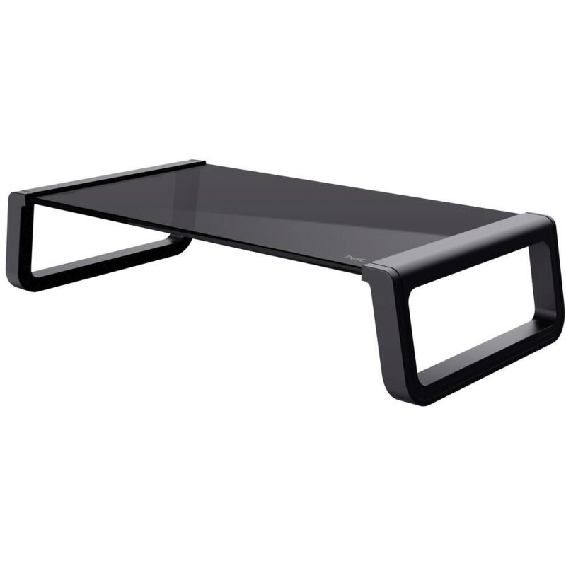 foto del prodotto rialzo per monitor trust monta range altezza 98 mm max nero