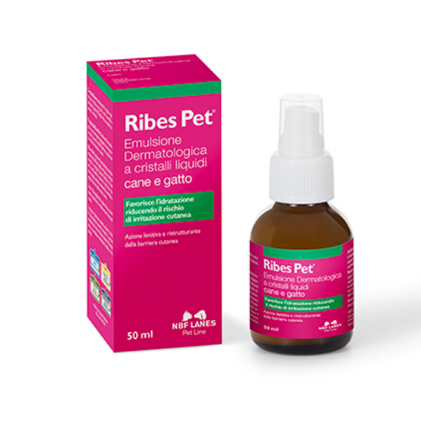 foto del prodotto ribes pet emulsione 50 ml 1 ordine scegli lo sconto bzr5 bzr20 200 punti fedelt integratori per cani