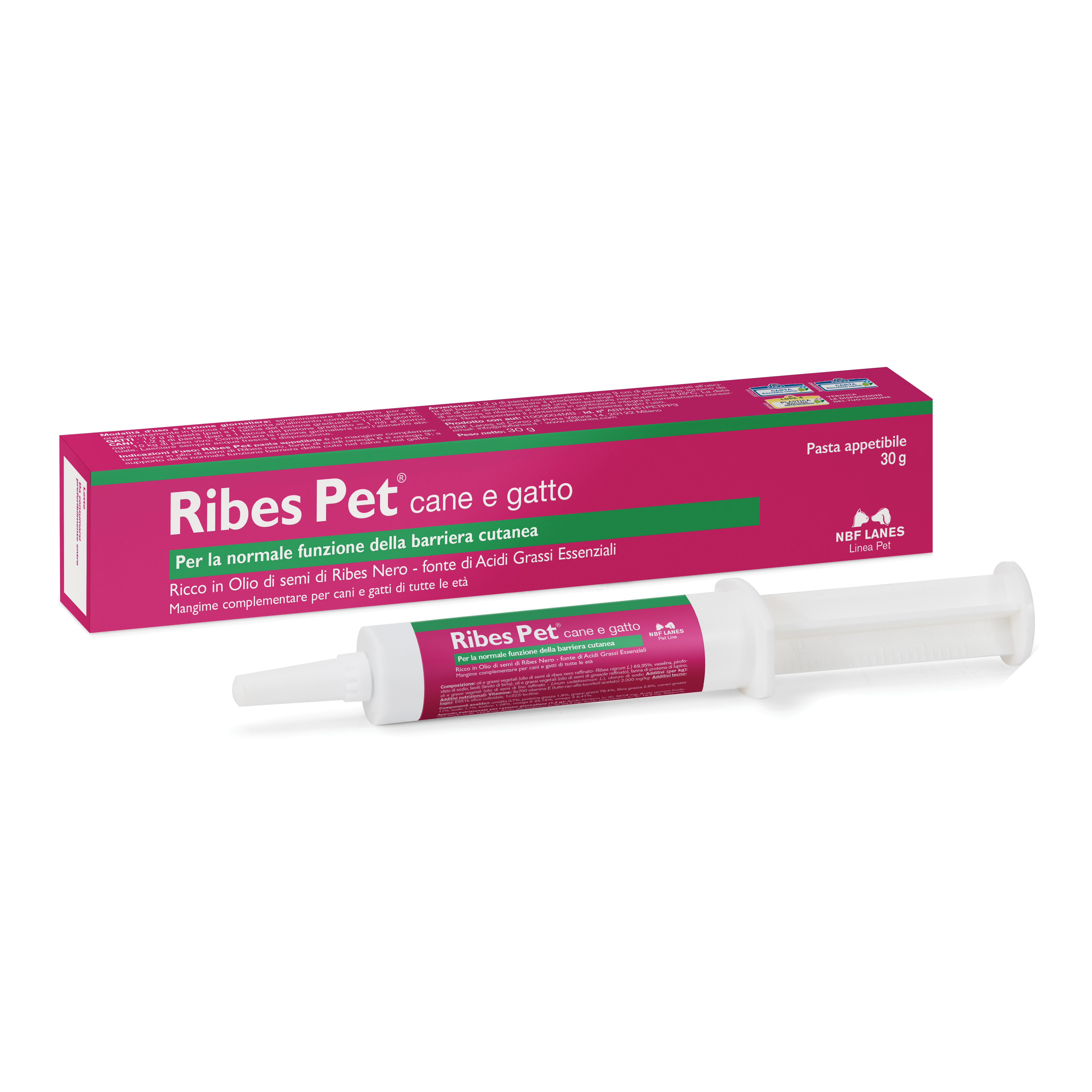 foto del prodotto ribes pet pasta 30g