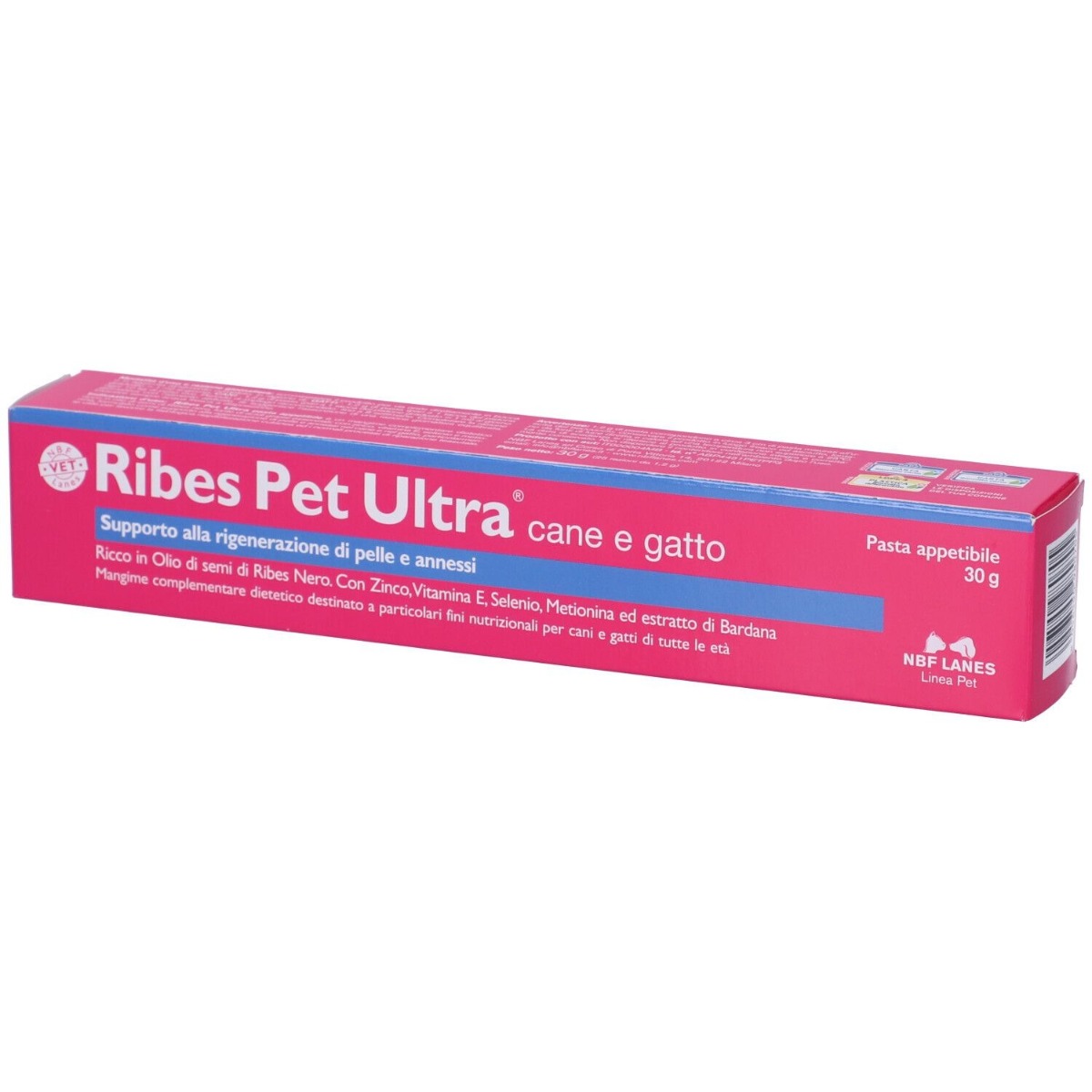 foto del prodotto ribes pet ultra cane e gatto pasta 30g