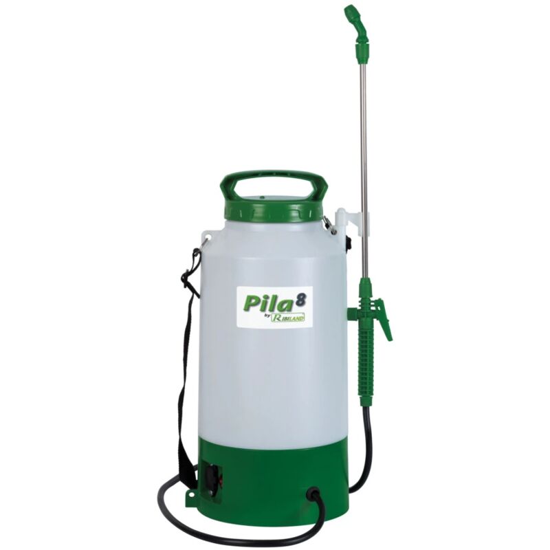 foto del prodotto ribiland nebulizzatore elettrico a batteria ribimex prp081e con serbatoio in polipropilene, 8 litri