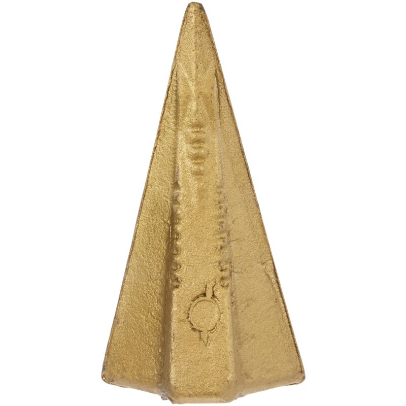 foto del prodotto ribiland ribimex prcoin23ecla cuneo in acciaio a forma diamantata 2.3 kg