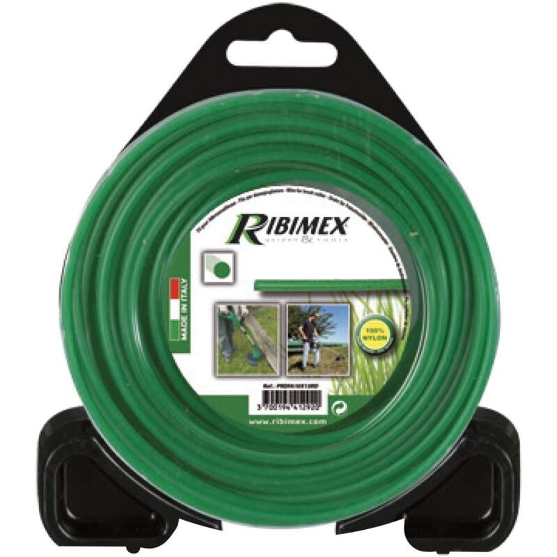 foto del prodotto ribiland ribimex prdfa15x30rd filo rotondo in blister, 3x15 m, verde