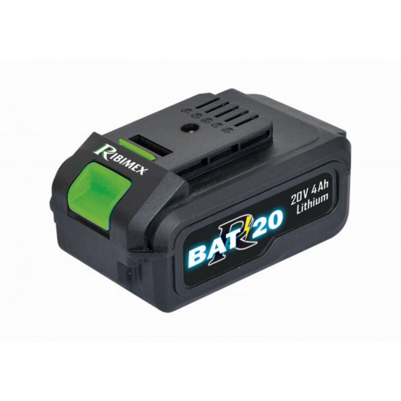 foto del prodotto ribimex batteria 20v 4ah agli ioni di litio