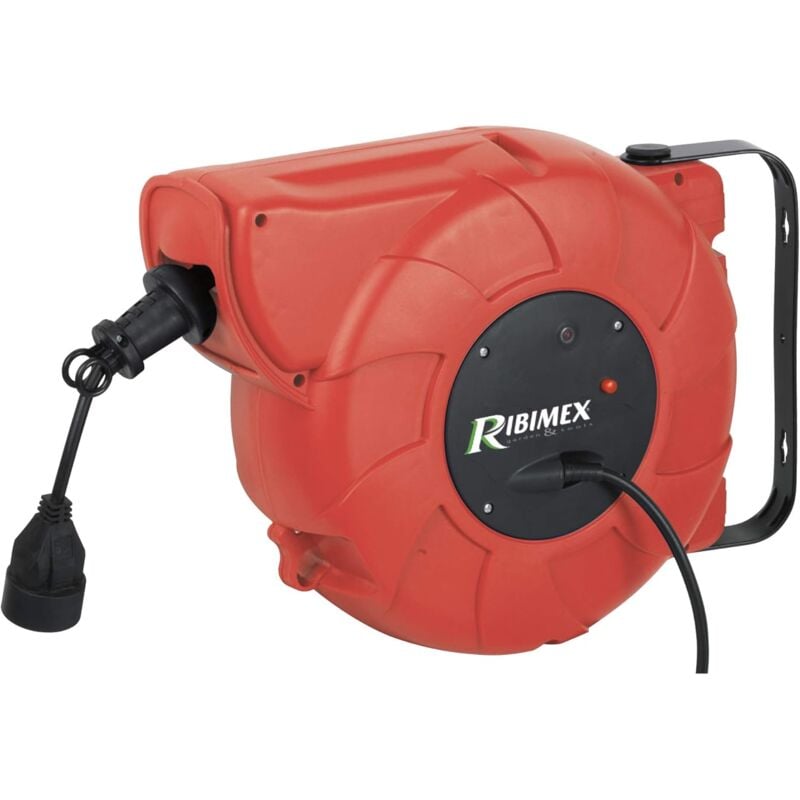 foto del prodotto ribimex bobina automatica 22 m prdae22 cavo elettrico ho5vv f 3g1 